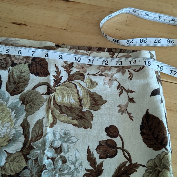 Vintage curtain skirt 8 - Picture 4 of 8